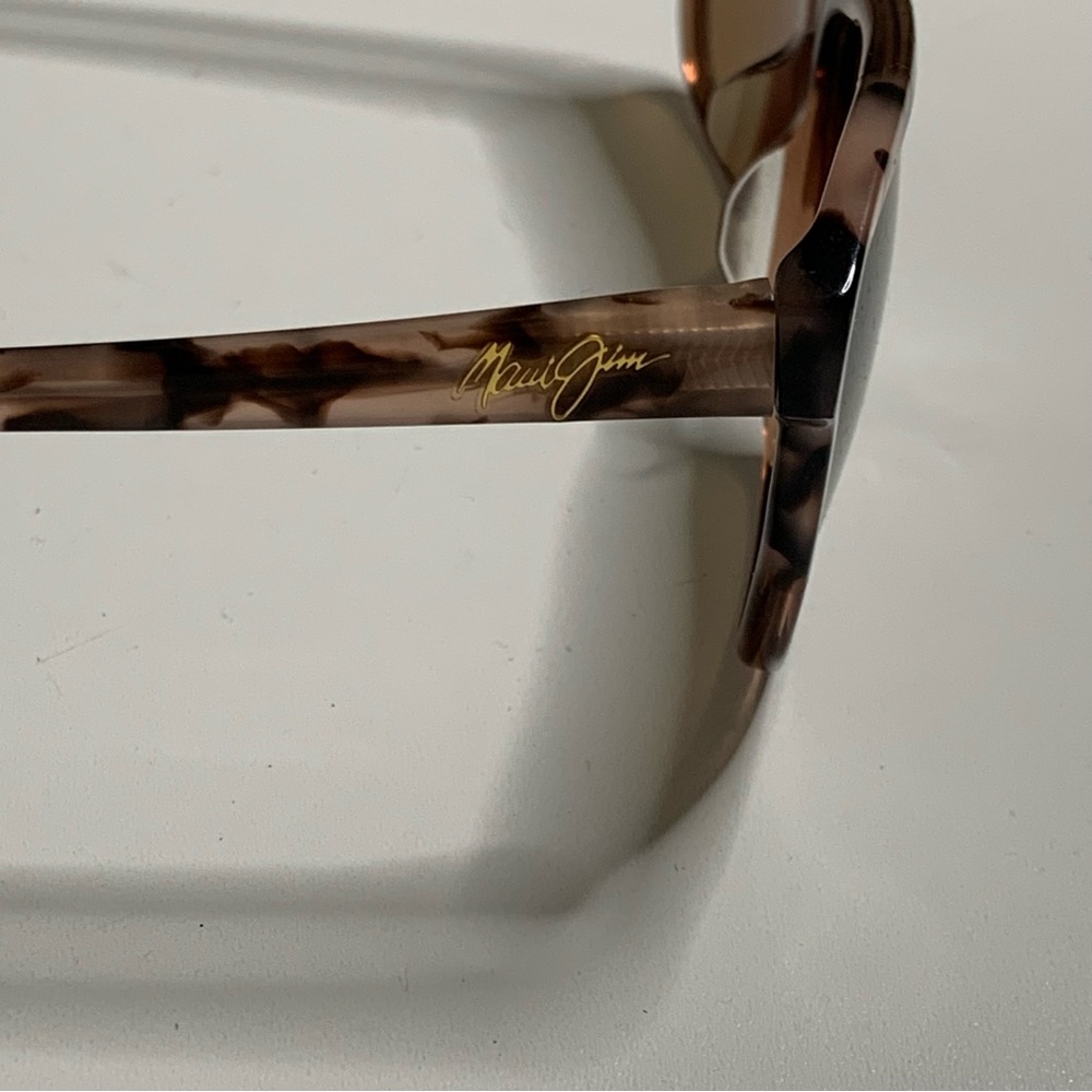 Maui Jim Brown Sunglasses Moonbow Hawaii Tortoise Shell Polarized Gray Lenses - Picture 2 of 7